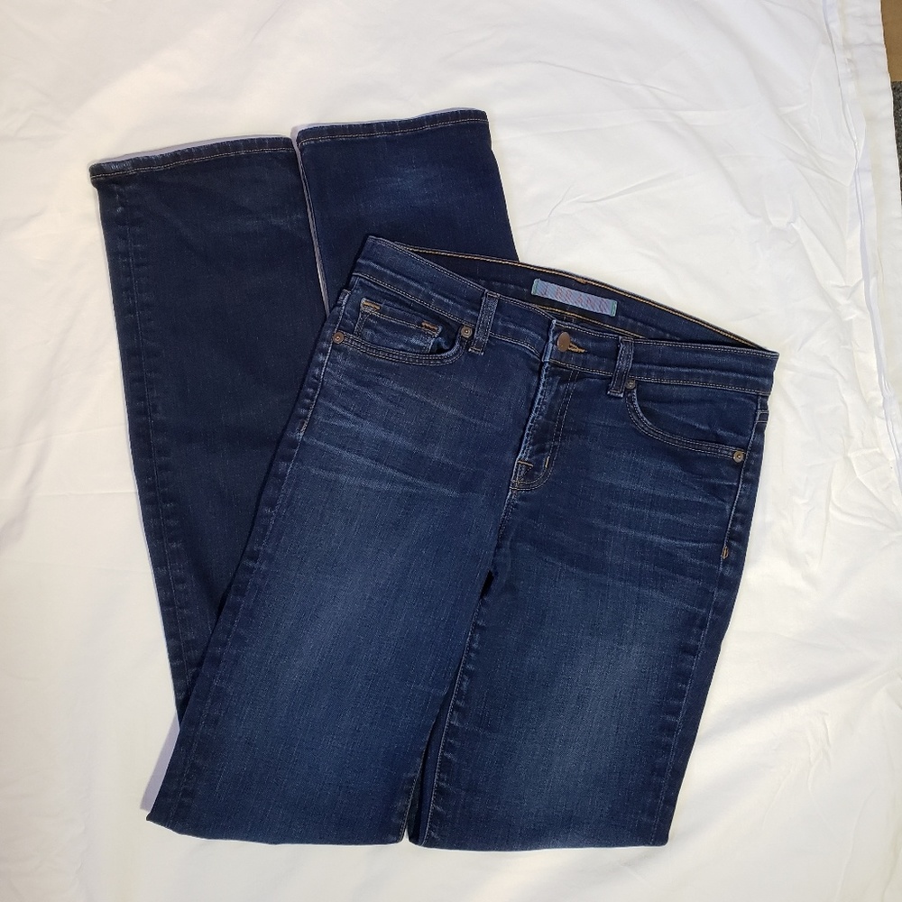 J Brand Blue Cigarette Leg Jeans Size 28